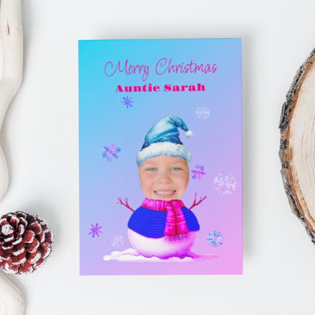 Your Face On A Christmas Card (Creator Uploaded)