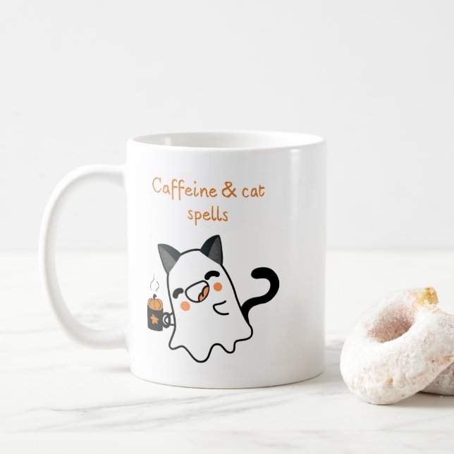 Your Familiar Approves This Mug (With Donut)