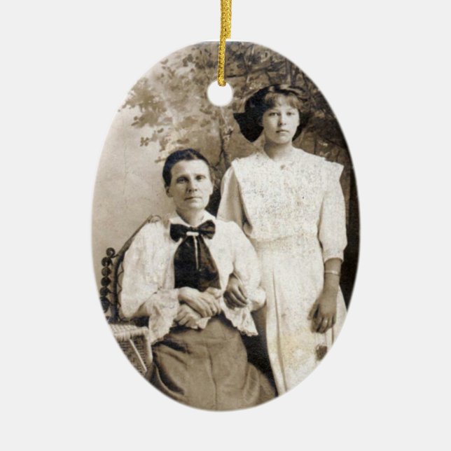 Your Family Heirloom Ceramic Ornament (Front)