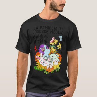 Your Family Knows You Best Kawaii Rabbit 4 T-Shirt