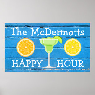 Your Family Name - Your Happy Hour! Poster