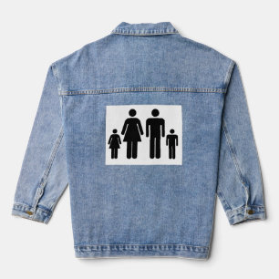 Your Family Photo On A Denim Jacket