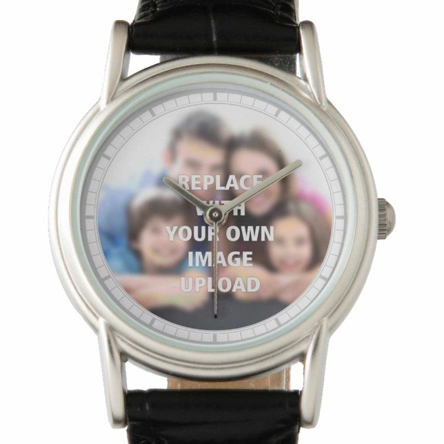Your Family Photo Printed on a Watch (Creator Uploaded)