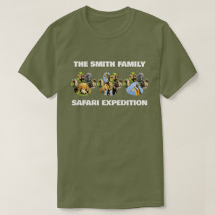 Your Family Safari Wildlife Pawprint Trio T-Shirt