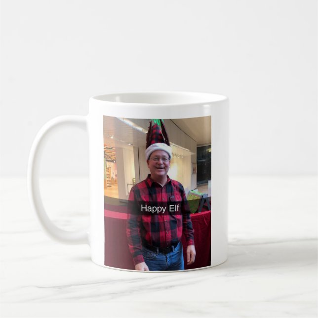 Your favourite elf coffee mug (Left)