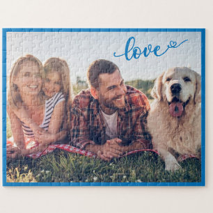 Your Favourite Family Photo with Love Jigsaw Puzzle