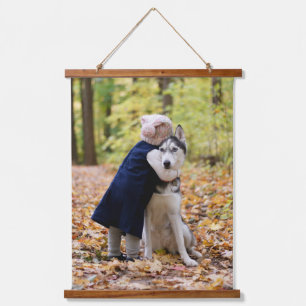 Your Favourite Pet and Family Photo Hanging Tapestry
