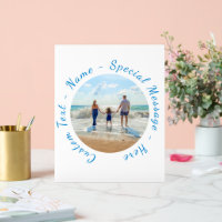 Your Favourite Photo and Custom Text Personalised