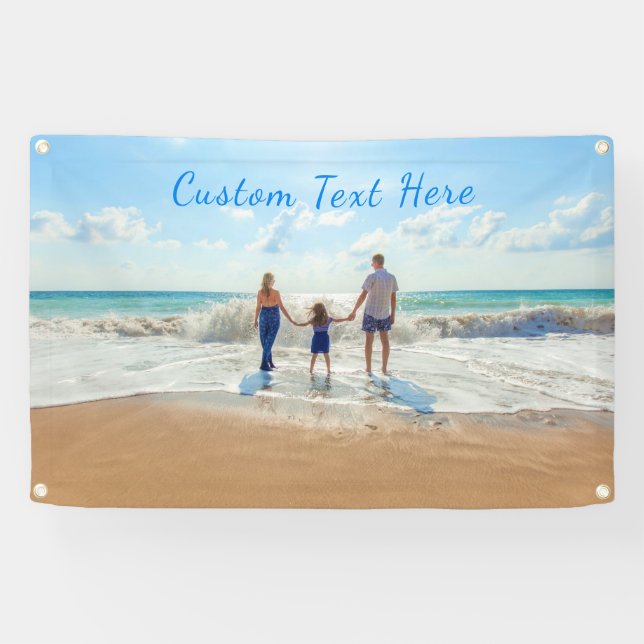 Your Favourite Photo Banner with Custom Text Name (Horizontal)