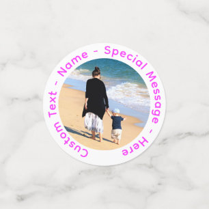 Your Favourite Photo Confetti with Cistom Text
