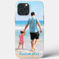 Your Favourite Photo iPhone Case with Custom Text