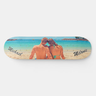 Your Favourite Photo Skateboard with Custom Name