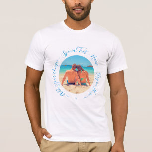 Your Favourite Photo T-Shirt with Custom Text Name