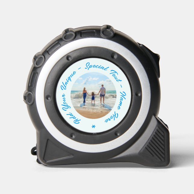 Your Favourite Photo Tape Measure with Custom Text 1 (Front)