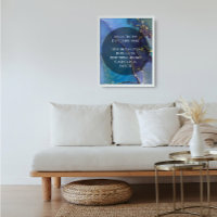 Your Favourite Quote Over Abstract Alcohol Ink