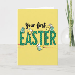 Your First Easter Celebration Card