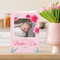 Your First Mother's Day Flower Photo Greeting