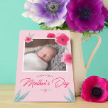 Your First Mother's Day Photo Flat Card<br><div class="desc">Personalise the message on the back or delete the text for the hand-written message.</div>