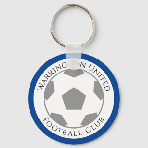Your Football Club Name Keychain