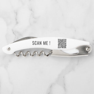 Your Funny QR Code Waiter's Corkscrew Example