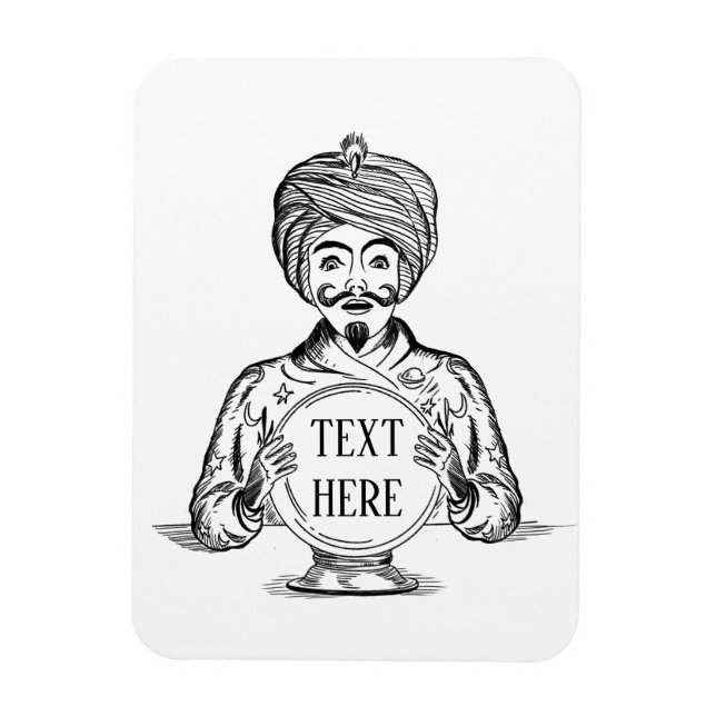 Your Future "Customise Text"  Magnet (Vertical)