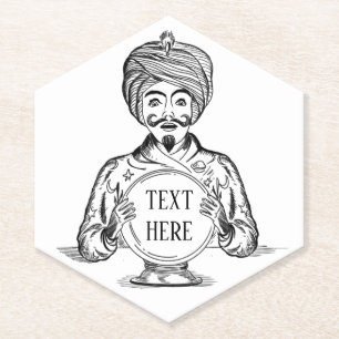 Your Future "Customise Text" Paper Coaster