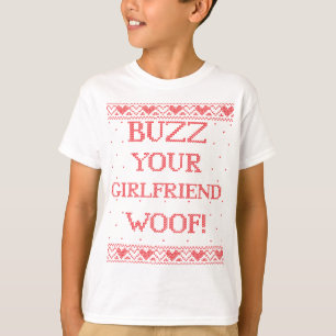 Your Girlfriend Funny Christmas Boys T-Shirt