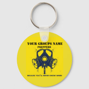 YOUR GROUPS NAME KEY RING