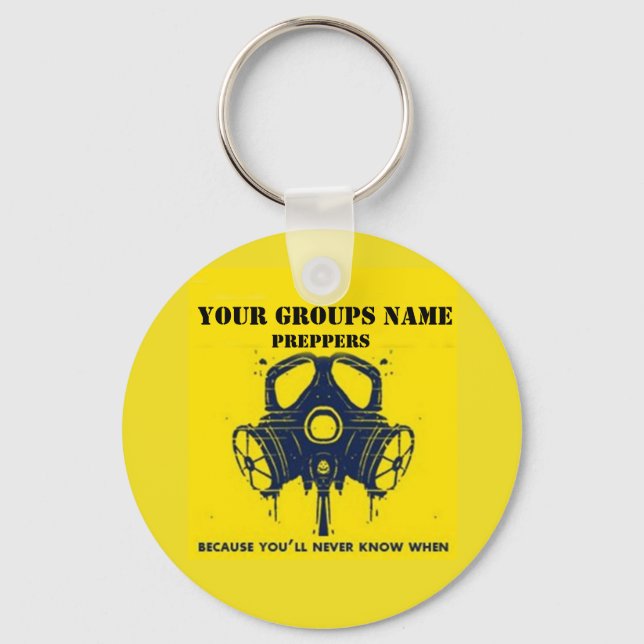 YOUR GROUPS NAME KEY RING (Front)
