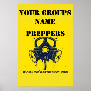YOUR GROUPS NAME POSTER