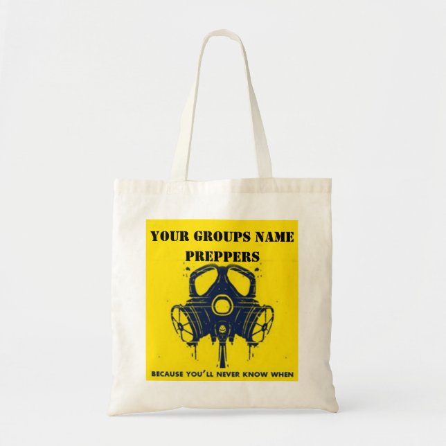YOUR GROUPS NAME TOTE BAG (Front)