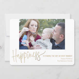 Your Happiness Holiday Photo Cards