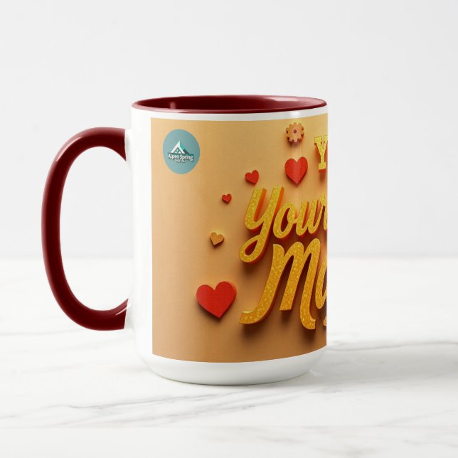 Your Hard Work is Noticed | Luxury Gratitude Mug (Left)