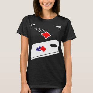 Your Hole Is My Goal Cornhole Team Bean Bag Corn H T-Shirt