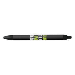 Your Hole Is My Goal - Golf Player Golfing Humour Black Ink Pen