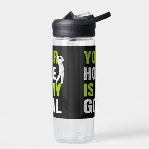 Your Hole Is My Goal - Golf Player Golfing Humour  Water Bottle