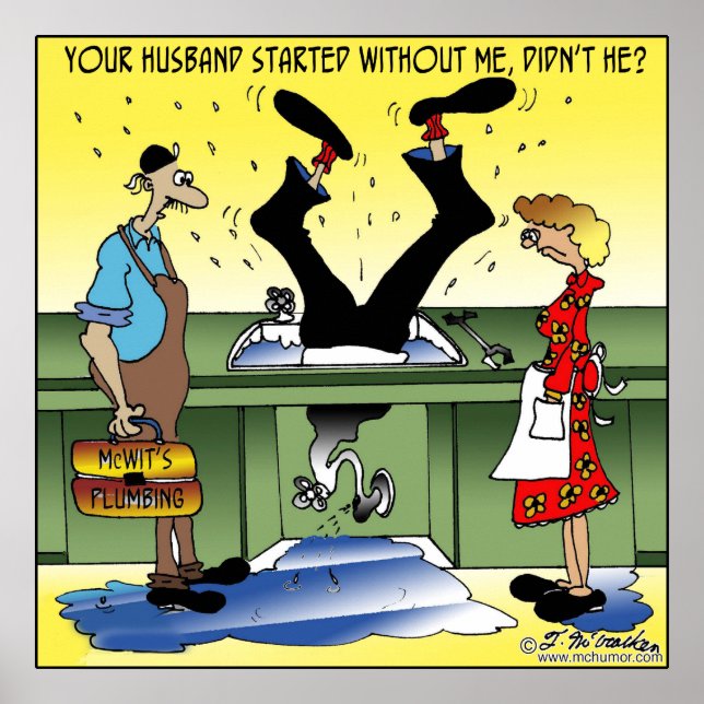 Your Husband Started Without Me Poster (Front)
