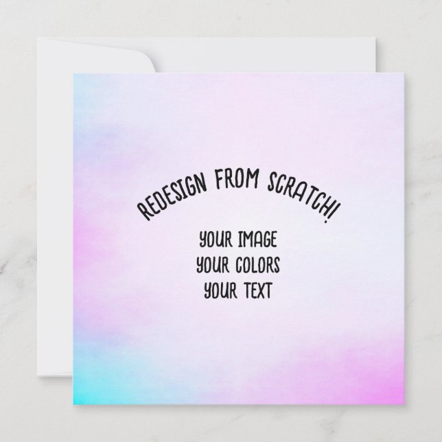 Your Image Here - Create Your Own (Front)