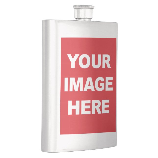 YOUR IMAGE HERE HIP FLASK (Right)