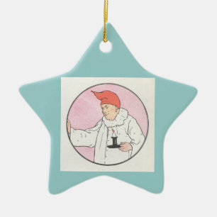 Your Image Here mother goose template Ceramic Tree Decoration