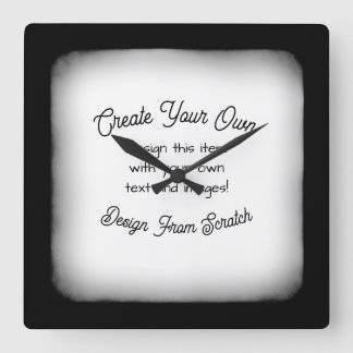 Your Image Here - Square Wall Clock