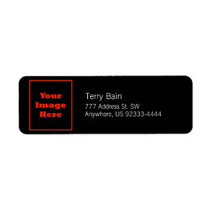 Your Image Here (Vertical) Return Address Label