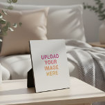 Your Image Logo Blank White Plaque<br><div class="desc">Add a personal touch to any space with our 5.25” square plaque. Simply upload your image or logo to create a piece that’s uniquely yours. Perfect for showcasing your brand in an office, shop, or event, it’s also a great way to decorate your home with a favourite photo or design....</div>