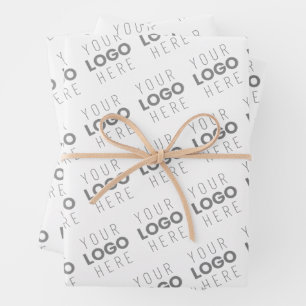 Your Image/Logo Lightened Automatically + Pattern Wrapping Paper Sheet