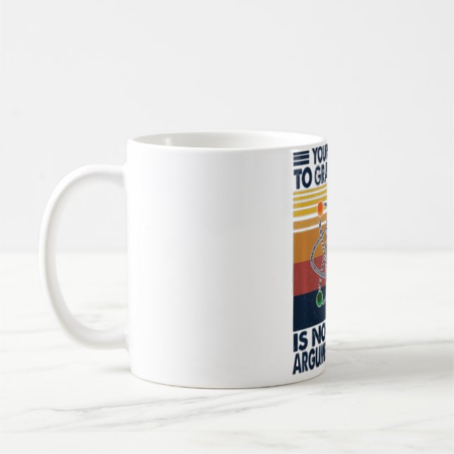YOUR INABILITY TO GRASP SCIENCE Pullover  Coffee Mug (Left)
