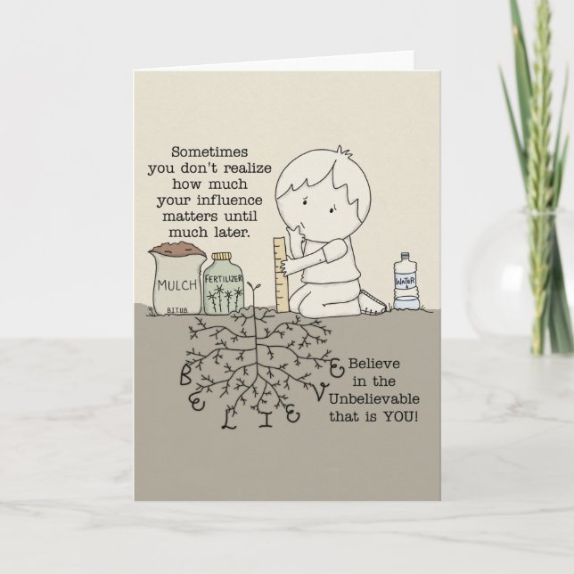 Your Influence Matters Card (Front)