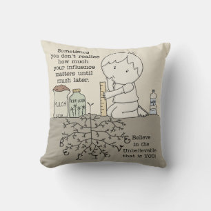 Your Influence Matters Cushion