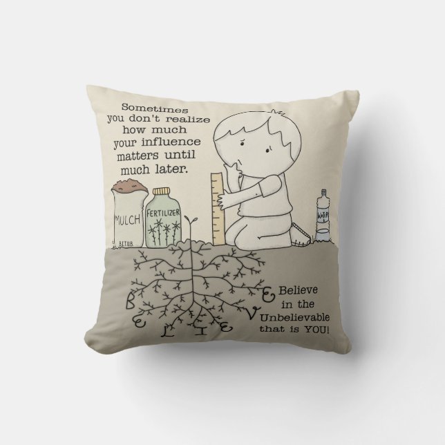 Your Influence Matters Cushion (Front)