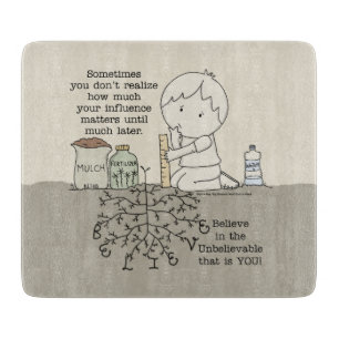 Your Influence Matters Cutting Board