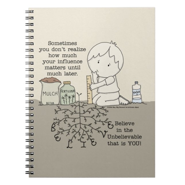 Your Influence Matters Notebook (Front)